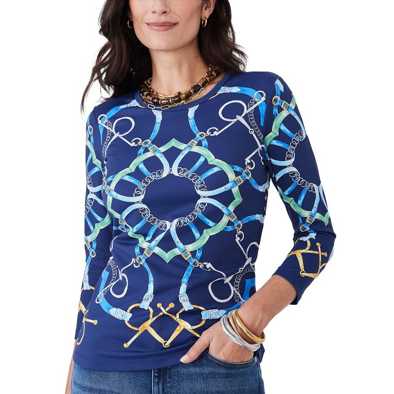 J.Mclaughlin Womens Signature Tee